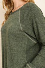 Tiger Brush Raglan Tunic - FrouFrou Couture