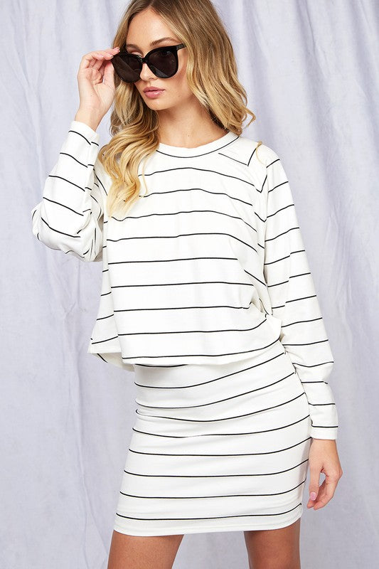 Essential Striped Cotton Top - FrouFrou Couture