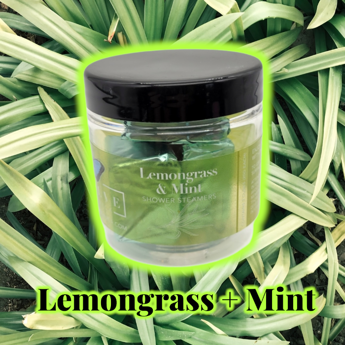 Shower Steamers - Lemongrass Mint (3 per jar)