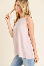 CREW NECK TANK TOP - FrouFrou Couture