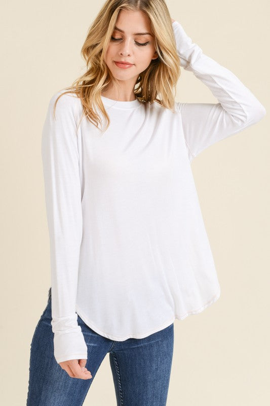 Raglan Long Sleeve Tops - FrouFrou Couture