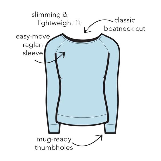 The Weekender Gray Thumbhole Top - FrouFrou Couture