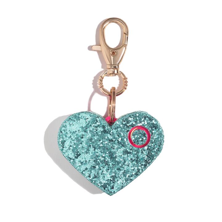 Heart Rhinestone Personal Alarm with LED - FrouFrou Couture