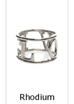 Stretcy Love Cuff Bracelet - FrouFrou Couture