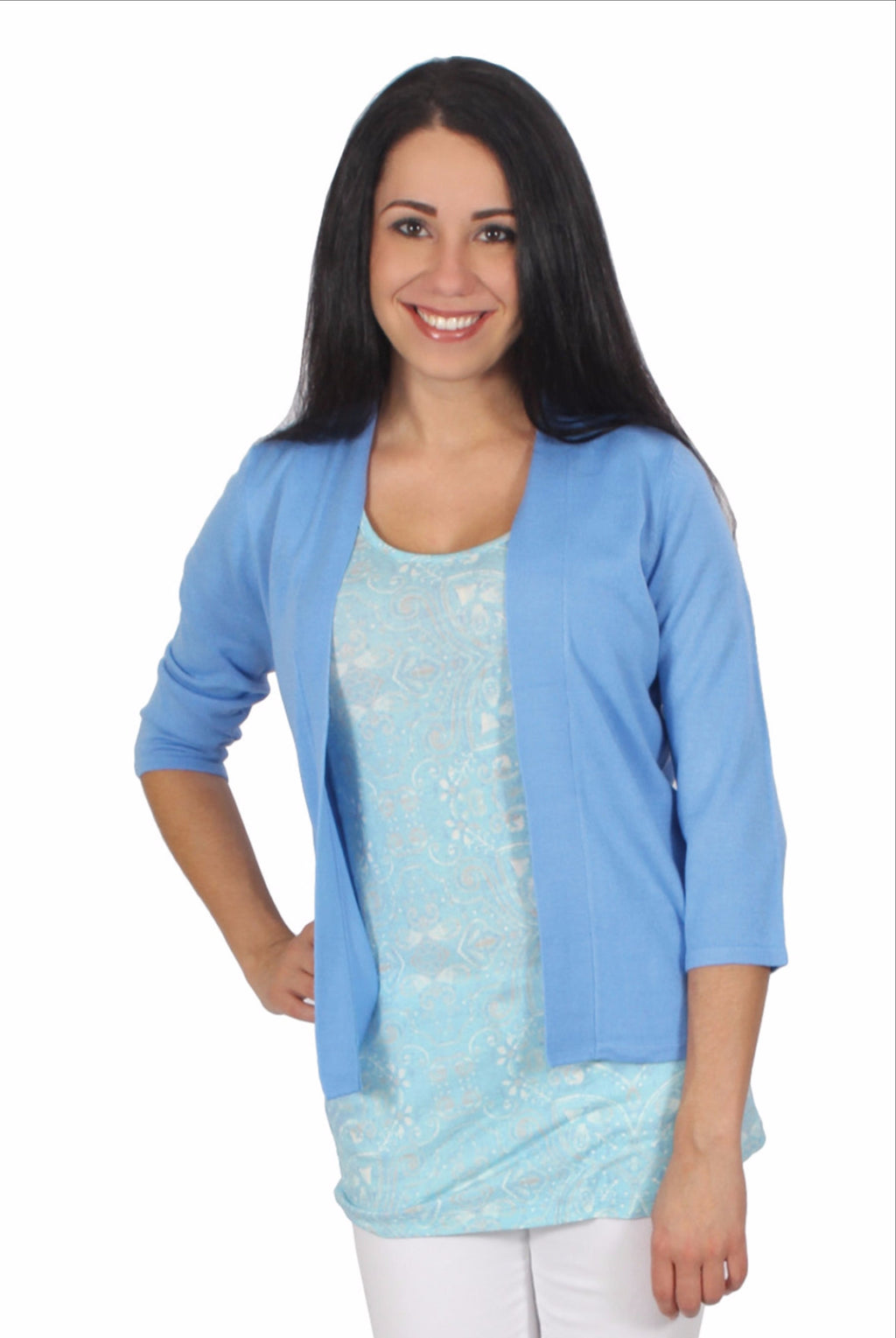 Signature Print Long Tank - FrouFrou Couture