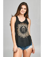 Black Buddha Head Tank