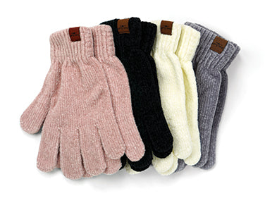 Soft Chenille Gloves - FrouFrou Couture