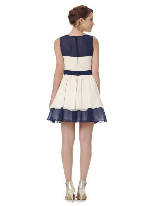 Embroidered Skater Dress - FrouFrou Couture