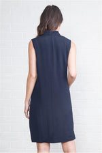 Bishop Collar Pocket Dress - FrouFrou Couture