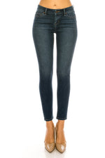 Mid-Rise Push-Up Skinny Jeans - EP3129 - FrouFrou Couture