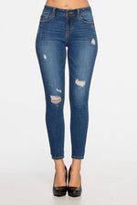 Distressed Skinny Jeans - EP3196 - FrouFrou Couture