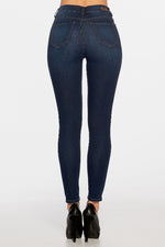 High-Rise Ankle Skinny Classic Denim - EP3198 - FrouFrou Couture