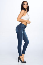 Push Up Ankle Skinny Jeans - EP3241