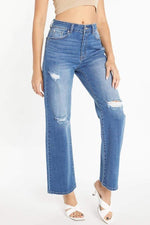 Medium Wash Wide Leg Jeans