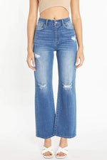 Medium Wash Wide Leg Jeans