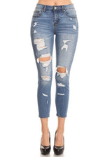 Destroyed Skinny Jeans - FrouFrou Couture
