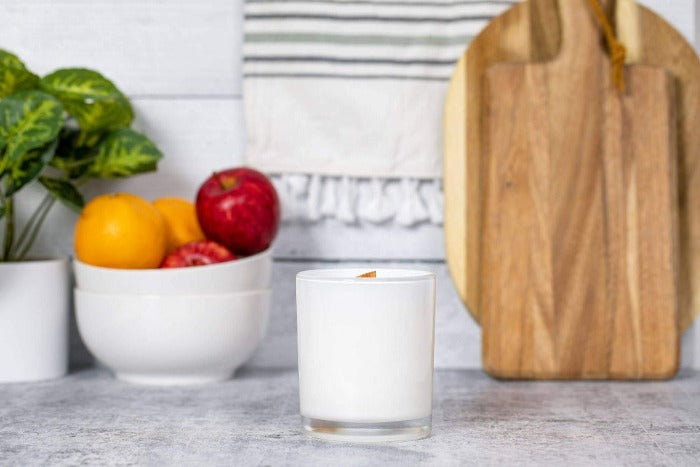Hurricane Wooden Wick Candle