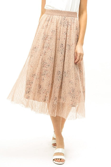 THE TOÉ MAYFAIR LACE SKIRT thetoe THE TOÉ 】Mayfair lace skirt（THE TOÉ MAYFAIR LACE SKIRT