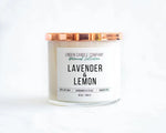 Lavender & Lemon 16oz Organic Soy candle