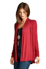 Bamboo Knit Cardigan - Assorted Colors