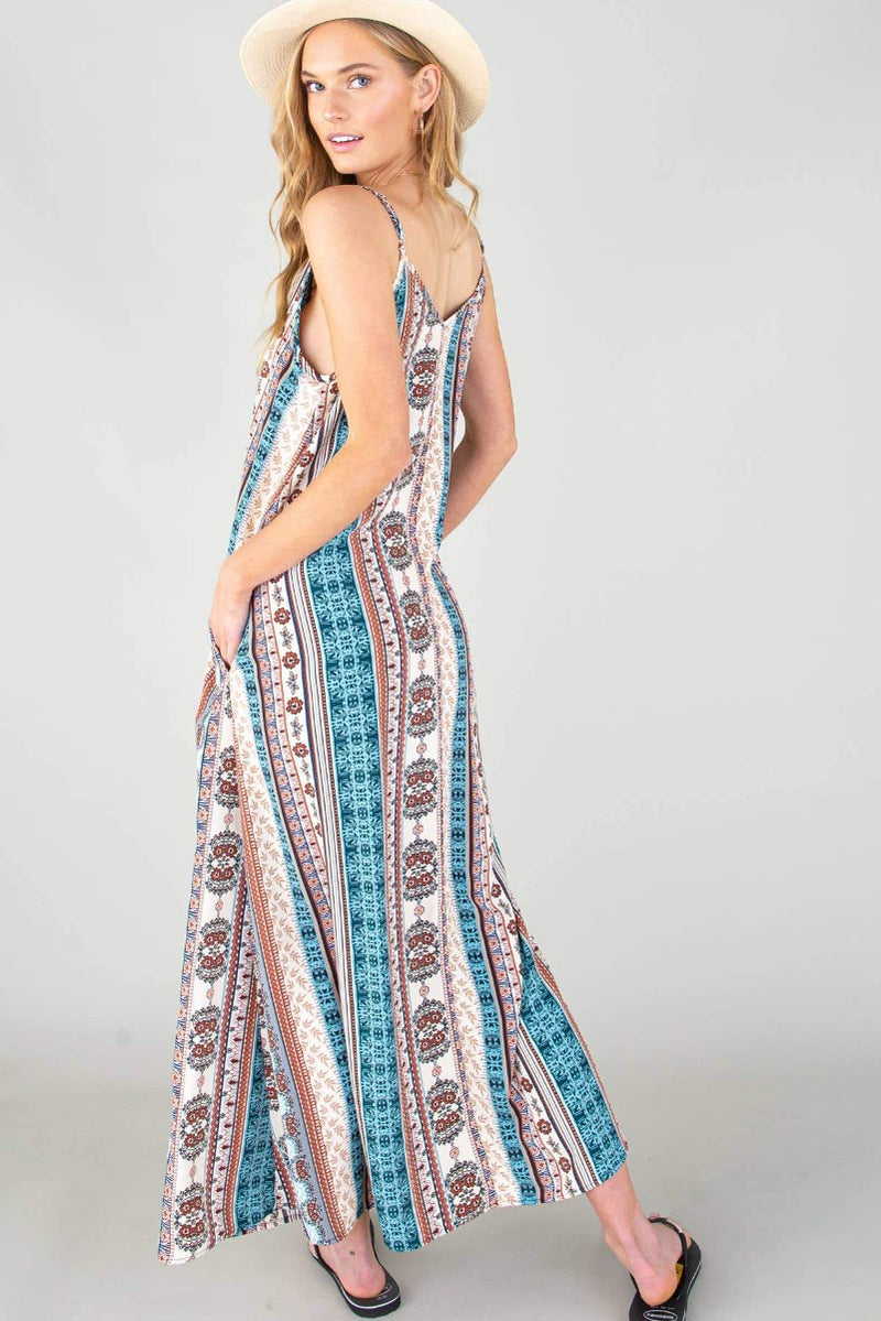 Woven Pocket Maxi dress