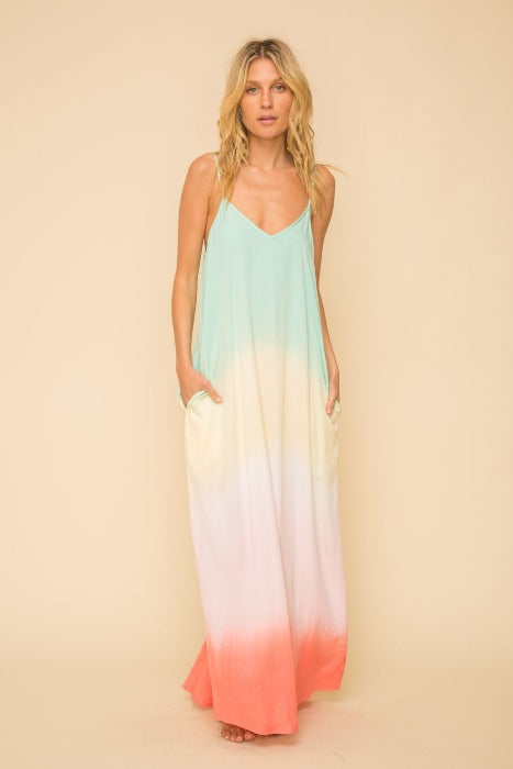 Rainbow Maxi Dress