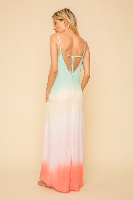 Rainbow Maxi Dress