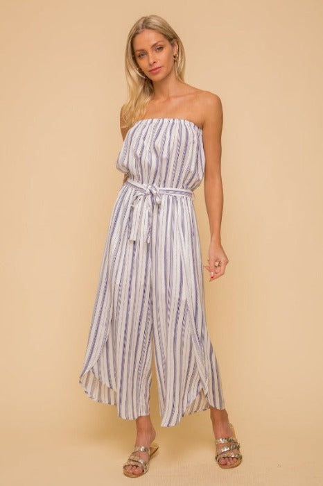 Tube Top Jump Suit