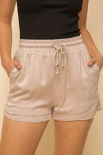 Soft Twill Shorts with Pockets