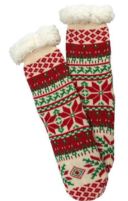 Two Left Feet Holiday Slipper Socks