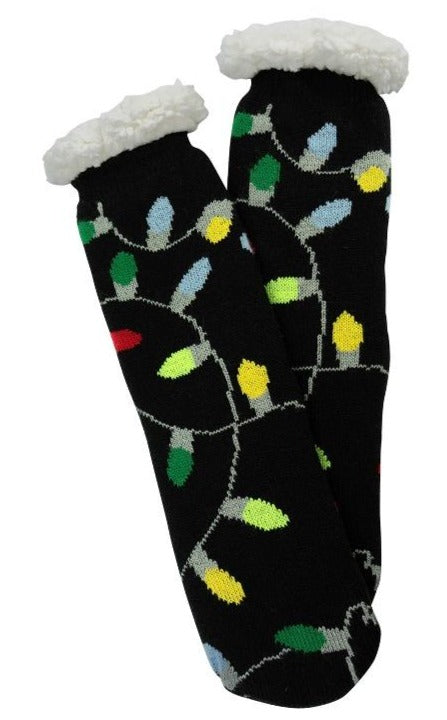 Two Left Feet Holiday Slipper Socks