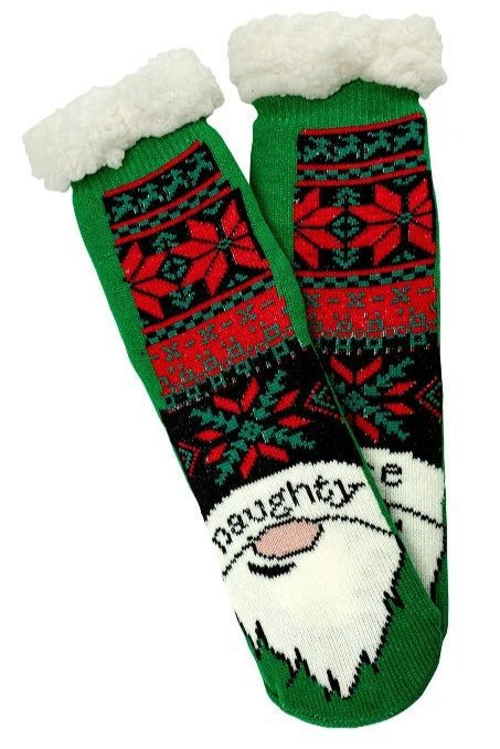 Two Left Feet Holiday Slipper Socks