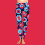 Firecracker Women's USA Leggings - FrouFrou Couture