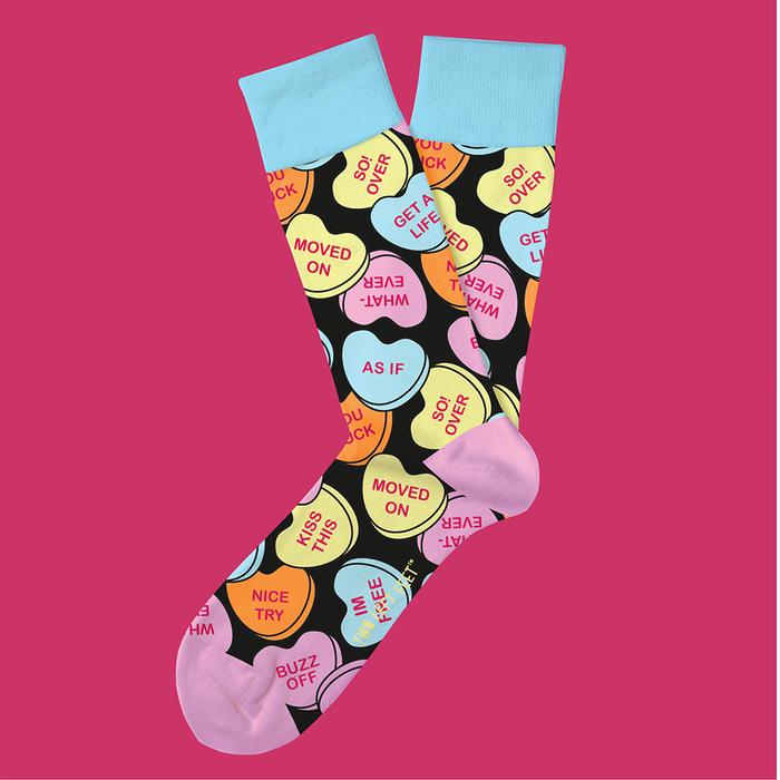Bittersweet Valentine's Day Socks - FrouFrou Couture