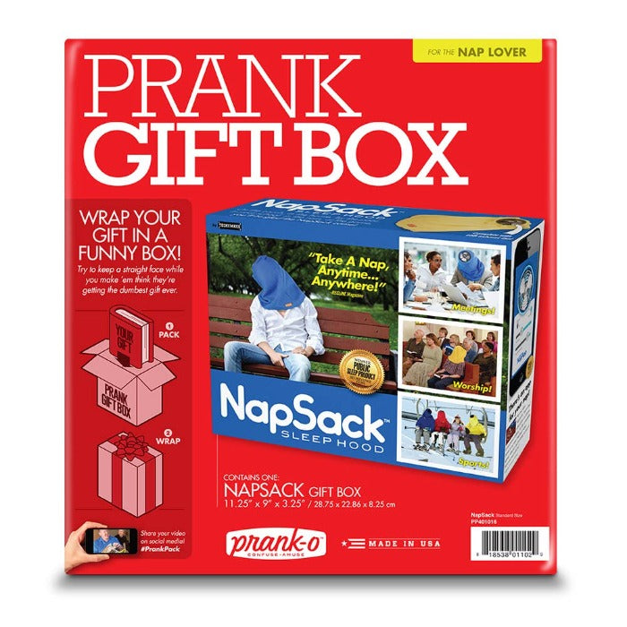 Prank Gift Box Nap Sack - FrouFrou Couture