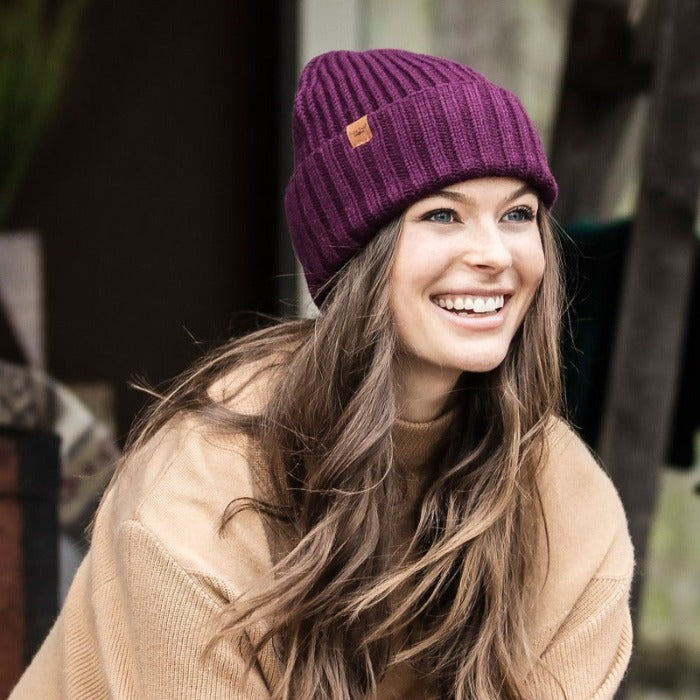 Britt’s Knits Mainstay Beanie Introducing the Mainstay Collection – simple, stylish knit accessories with unbeatable warmth and an even better price point. Our classic cuff beanie can be worn fitted or slouched with a simple rib knit design to match any style coat, jacket or tee.