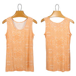 Signature Print Long Tank - FrouFrou Couture