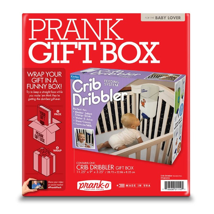 Prank Gift Box Crib Dribbler - FrouFrou Couture