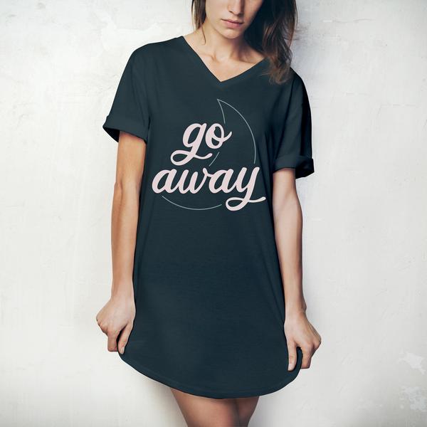 Go Away Sleep Shirt - FrouFrou Couture