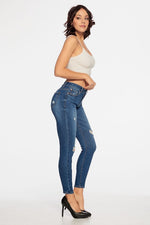 Distressed Skinny Jeans - EP3196 - FrouFrou Couture