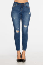 Distressed Skinny Jeans - EP3196 - FrouFrou Couture