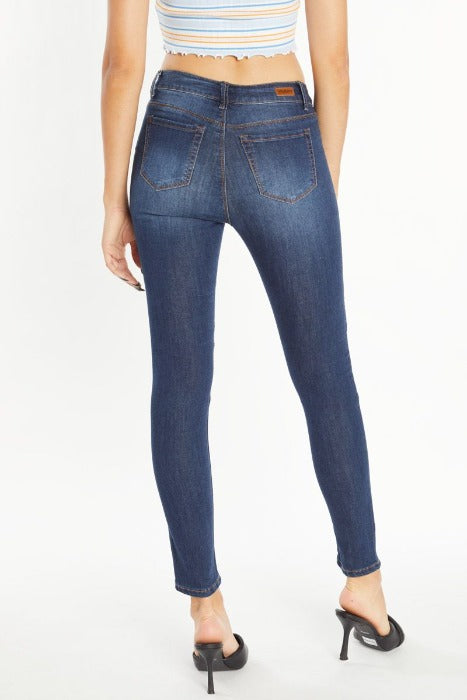 Super Soft Moto Ankle Skinny Jeans