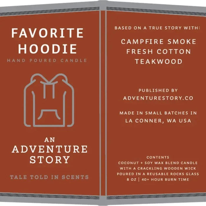 Adventure Story - Favorite Hoodie Candle